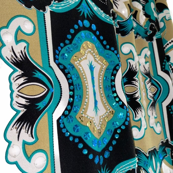 Beautiful boho beaded sheath dress, NWOT. - Picture 7 of 16